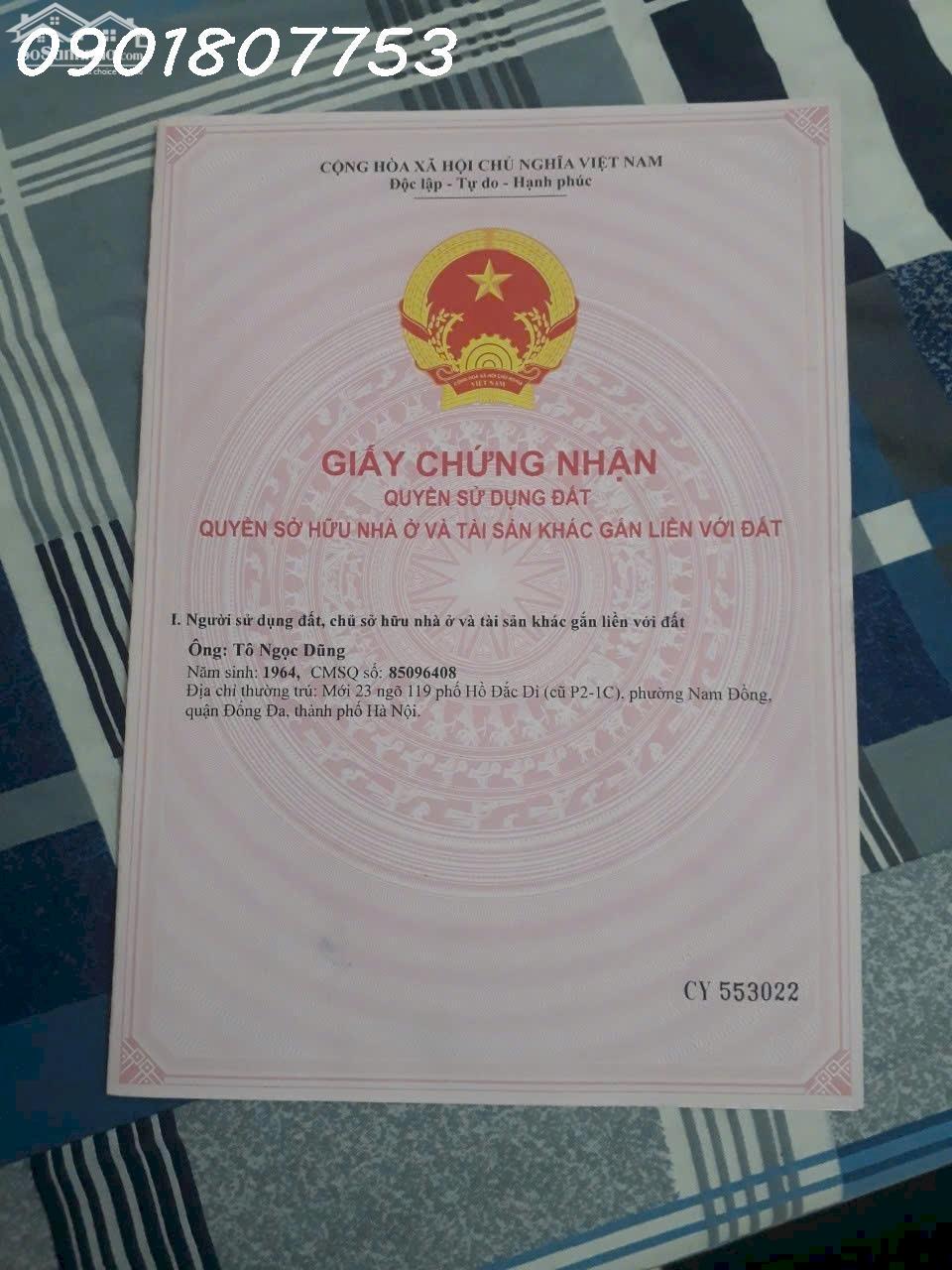 ⭐Chính chủ bán nhà mặt tiền Hồ Đắc Di, Phường Nam Đồng, Đống Đa, DT 163,4m2, giá 36 tỷ, 0901807753 - Ảnh chính